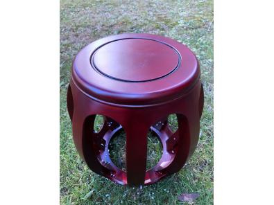 1111-橡木琴凳(4.5公斤)-红木色-高44厘米